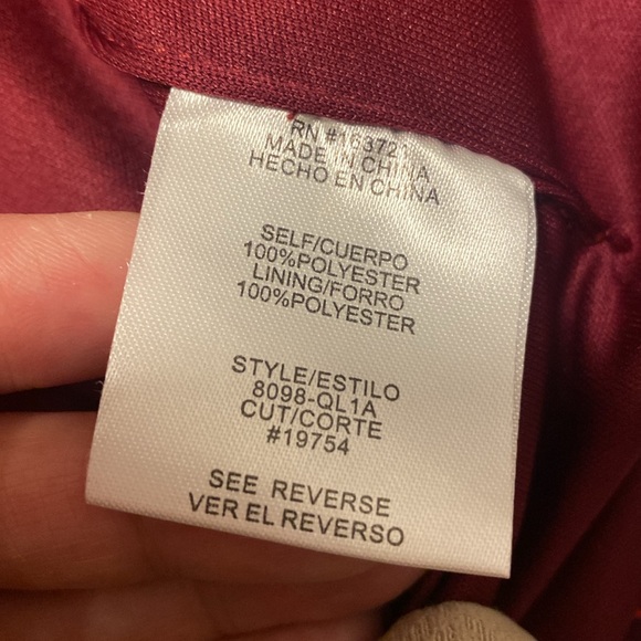 🌹 Red Sequins Long Double Breast Blazer - Picture 10 of 11